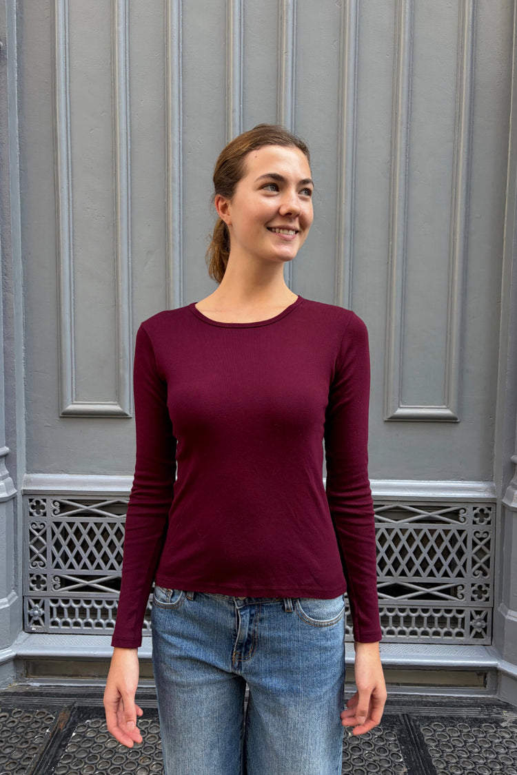 Tori Top | Burgundy / XS/S