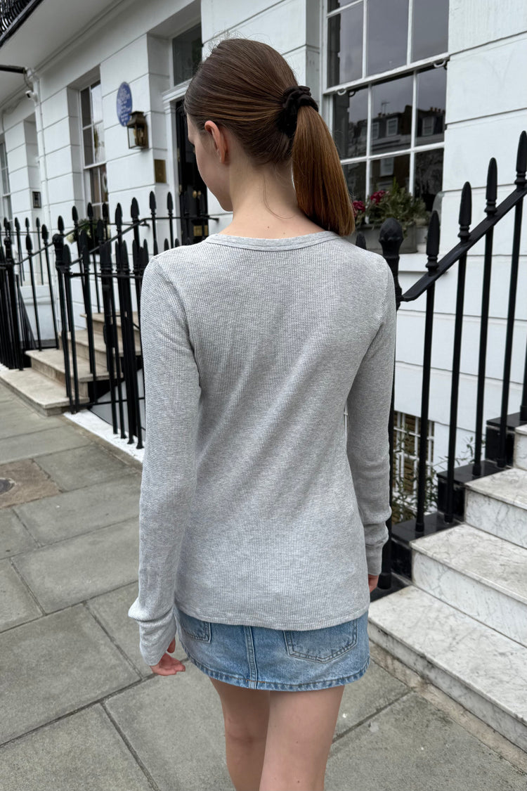 Tori Top | Silver Grey / XS/S