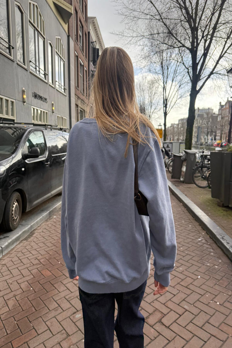 Erica Oversized Sweatshirt | Faded Blue / Oversized Fit