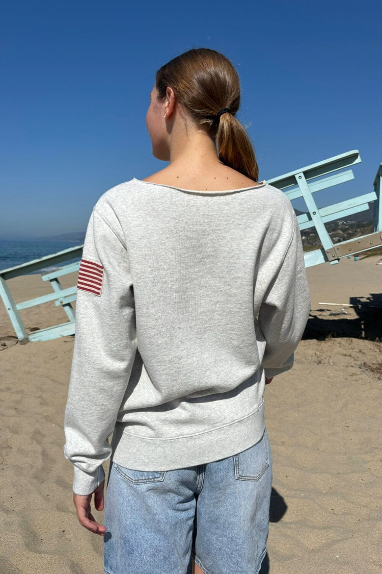 Stelle Newport Sweater | Heather Grey / Regular Fit