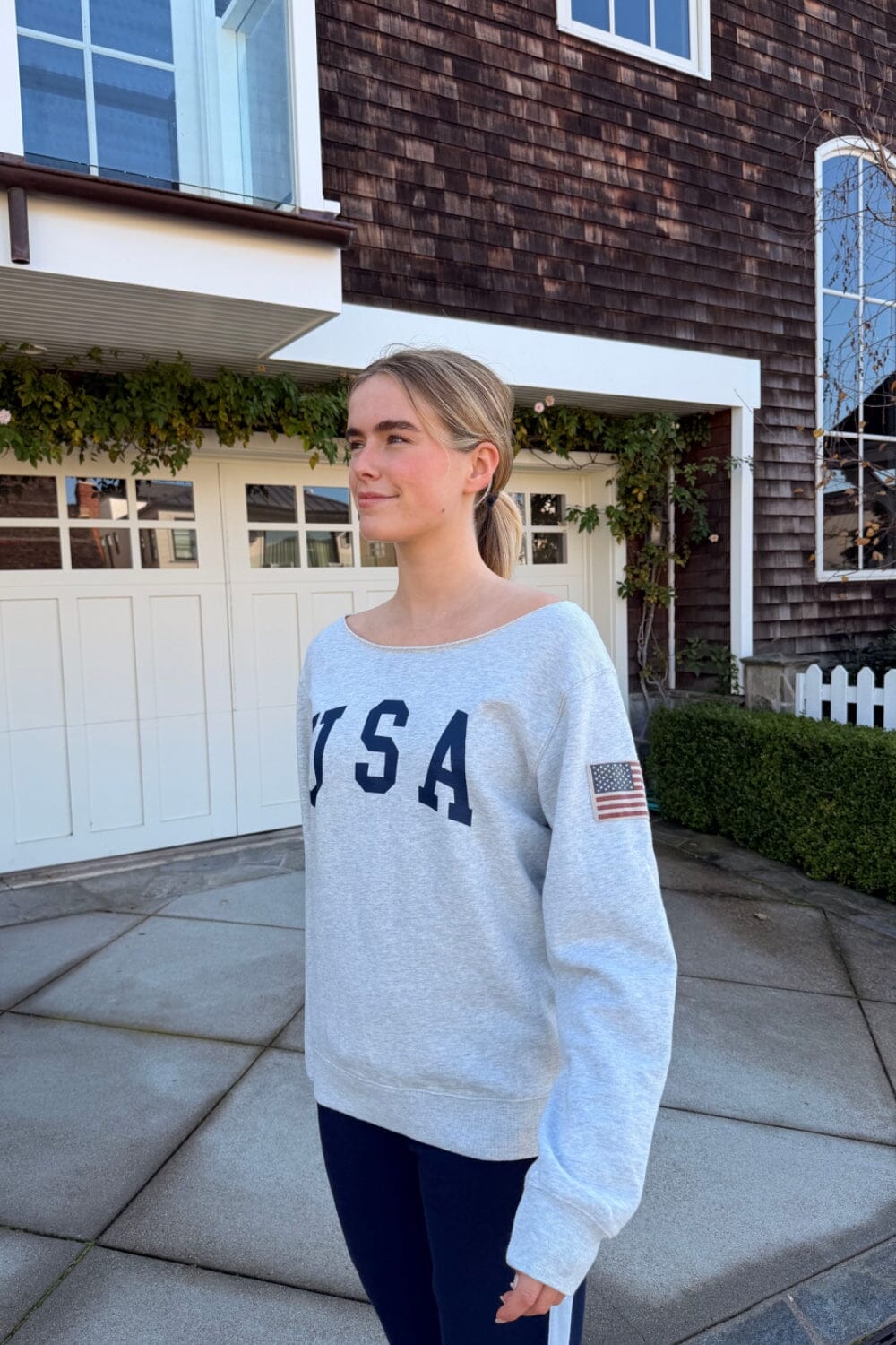 Stelle USA Sweater | Silver Grey / Regular Fit