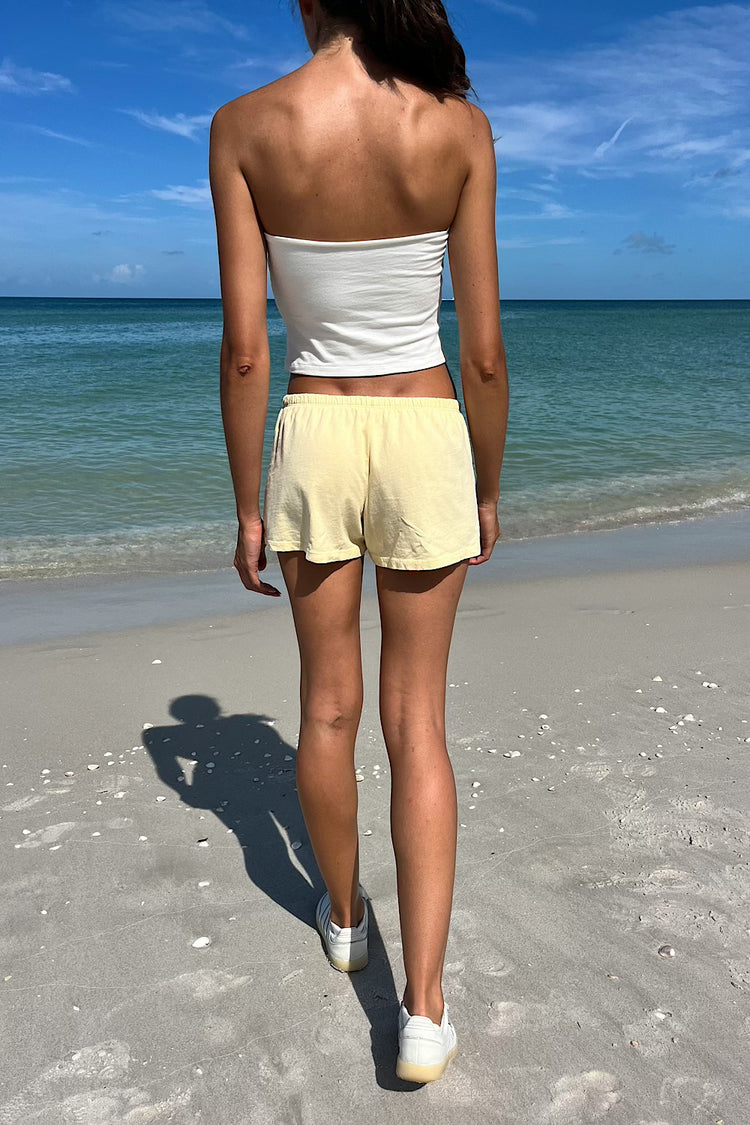 Keira Shorts | Pastel Yellow / XS/S