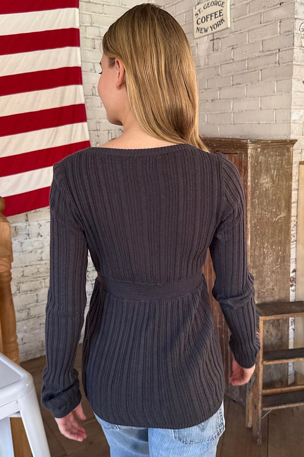 Nika Sweater | Charcoal / XS/S