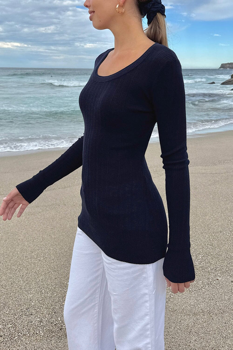 Alessia Top | Classic Navy / XS/S