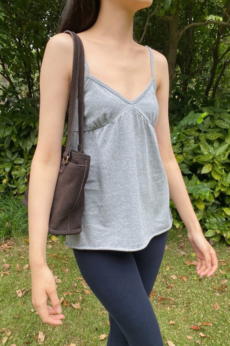 Edith Tank | Dark Grey / XS/S