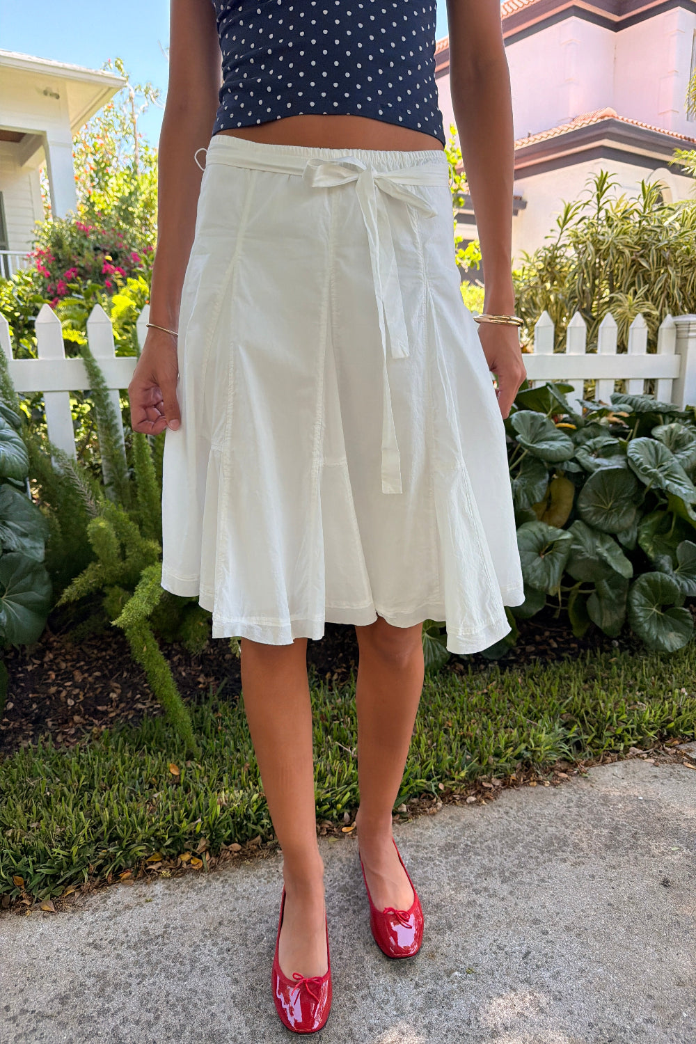 Justine Skirt | White / XS/S