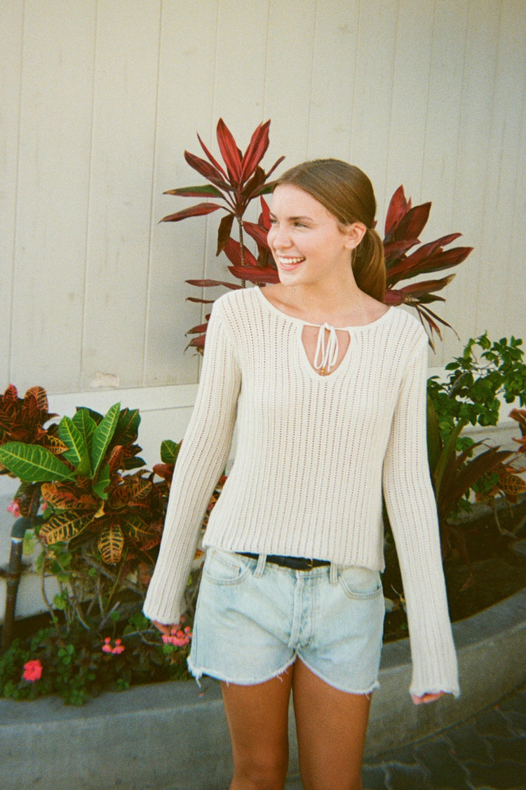 Oriah Top | Ivory / XS/S
