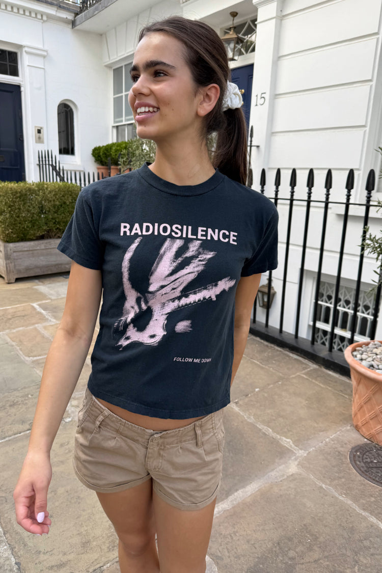 Chloe Radio Silence Top | Black / XS/S