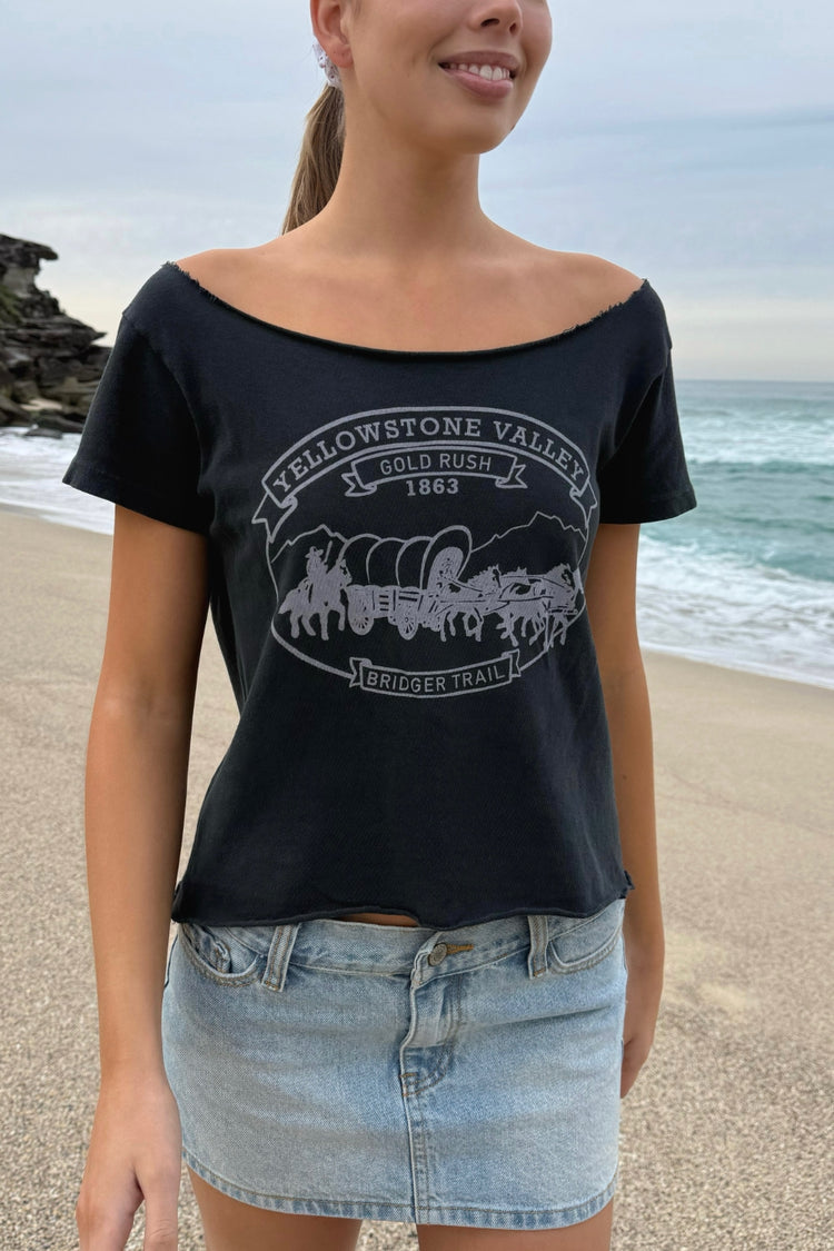 Robyn Yellowstone Valley Top | Black / S