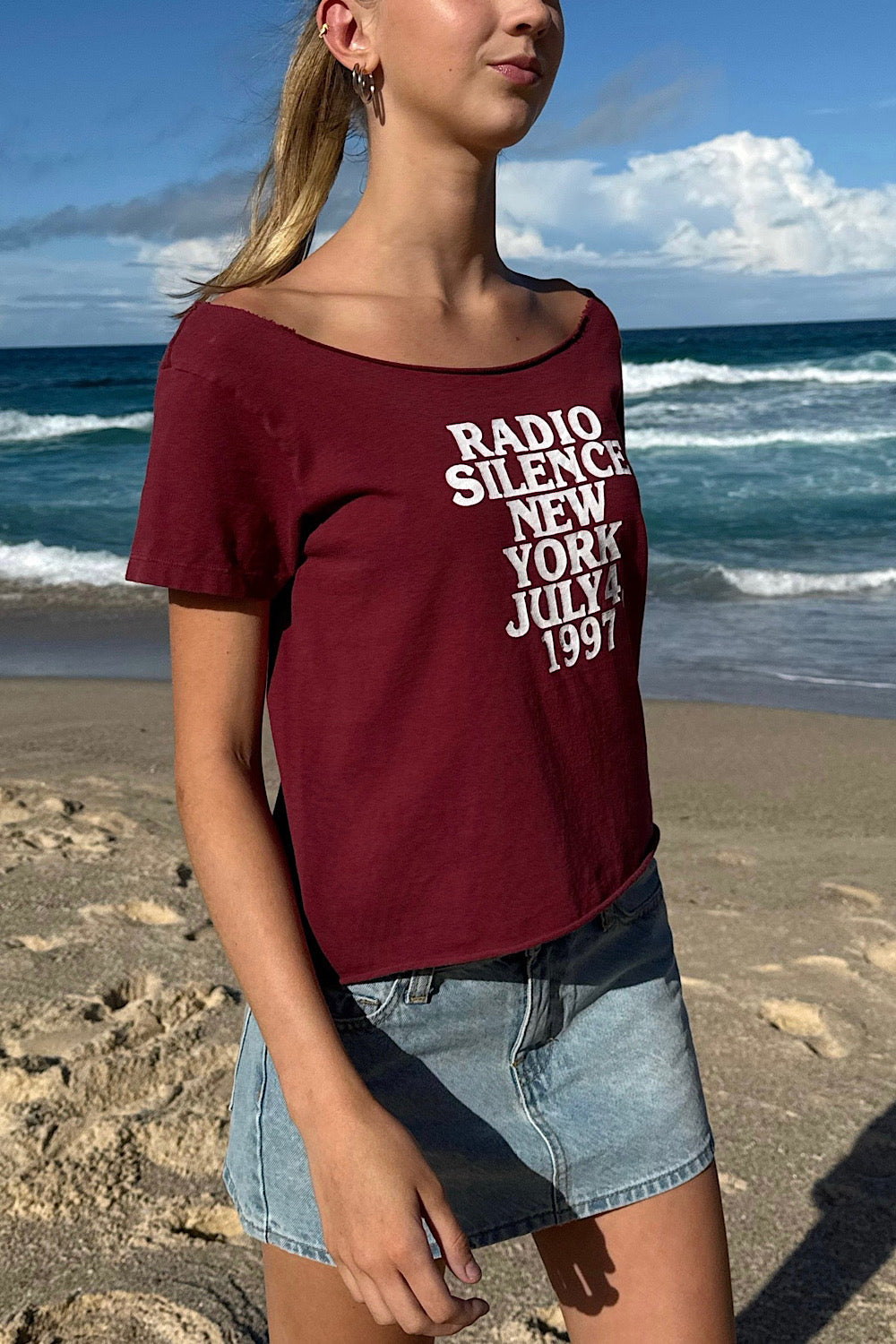Burgundy / S