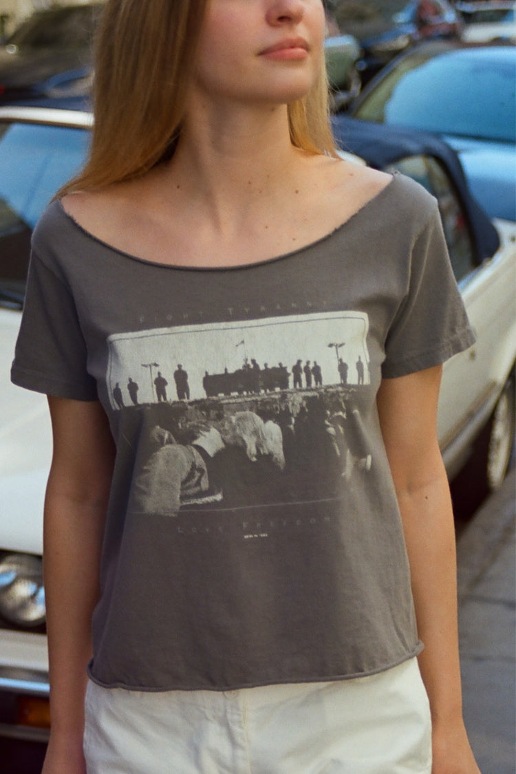 Robyn Love Freedom Top | Charcoal / XS/S