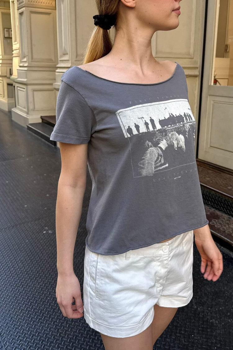 Robyn Love Freedom Top | Charcoal / XS/S