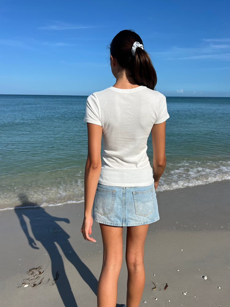 Chloe Top | Natural White / XS/S