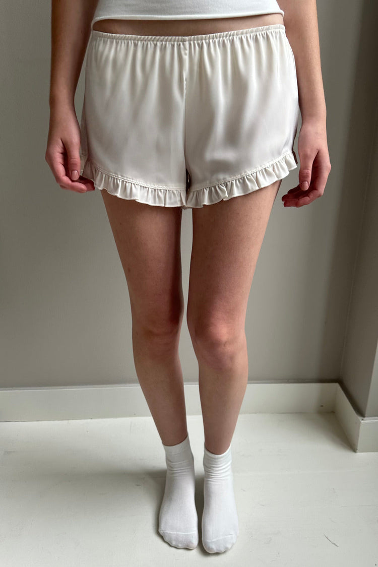 Poppy Shorts | Ivory / XS/S