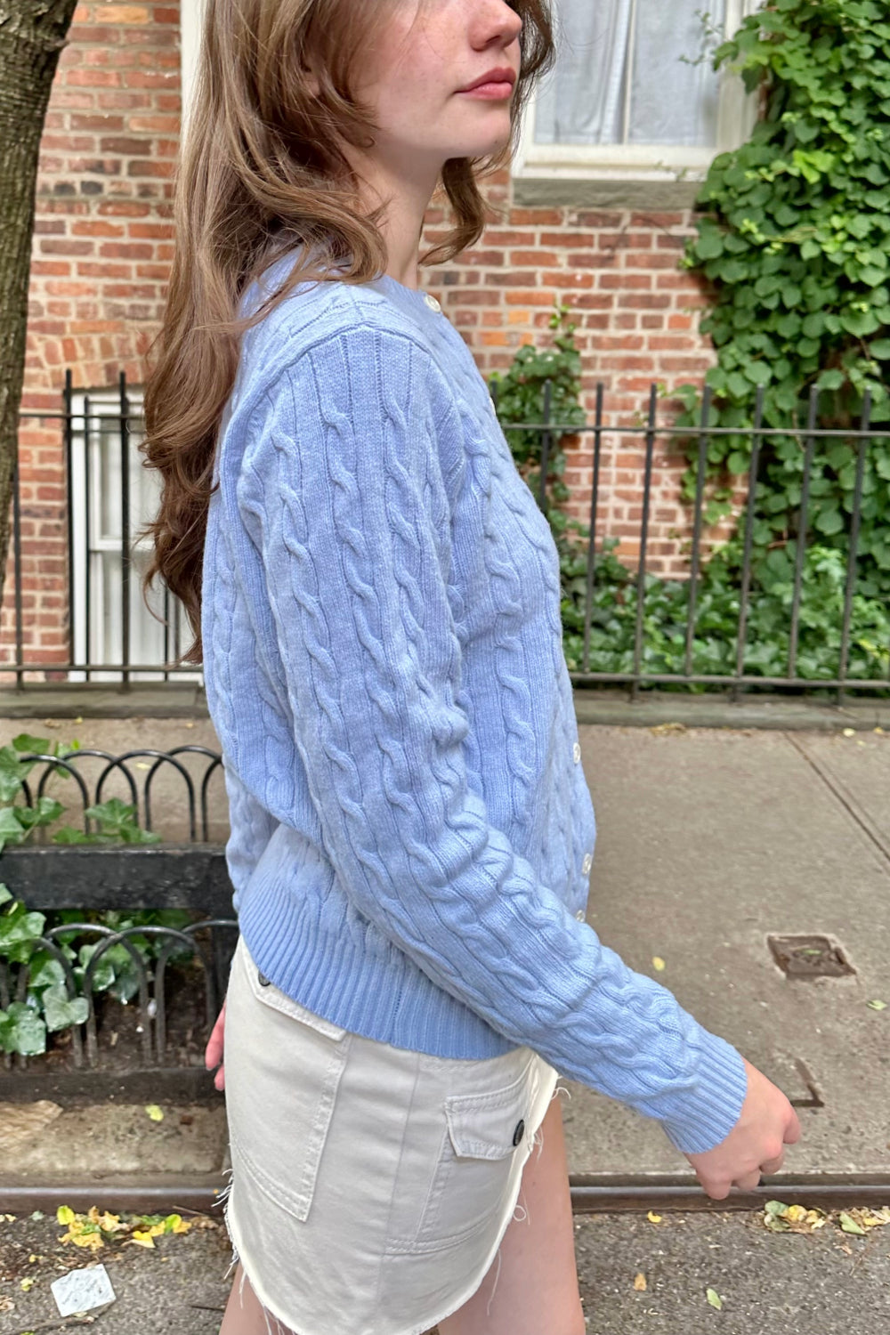 Light blue brandy melville sweater hotsell