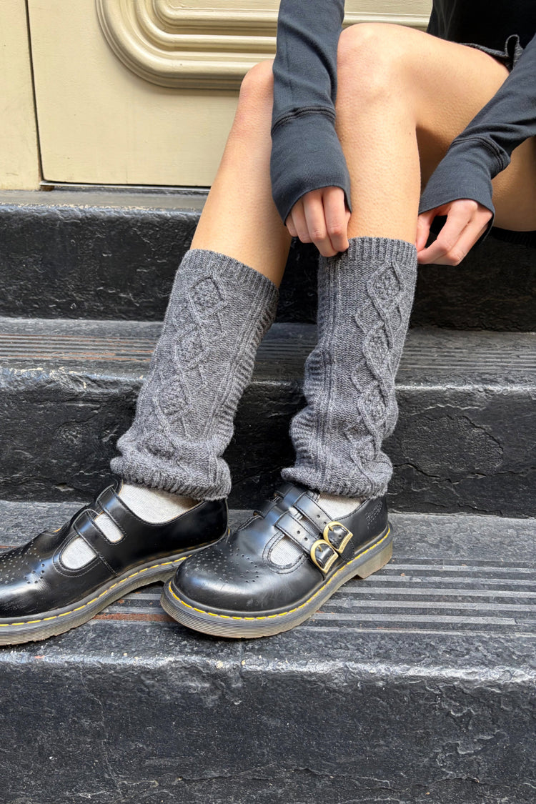 Leg Warmers | Charcoal