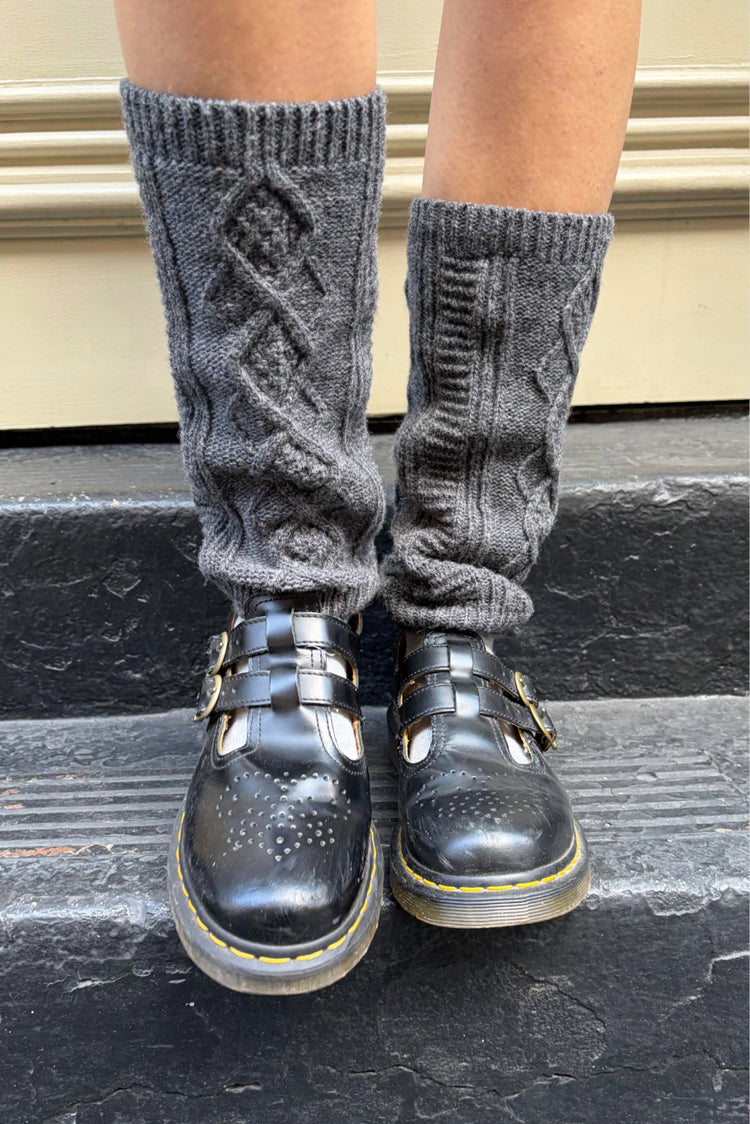 Leg Warmers | Charcoal