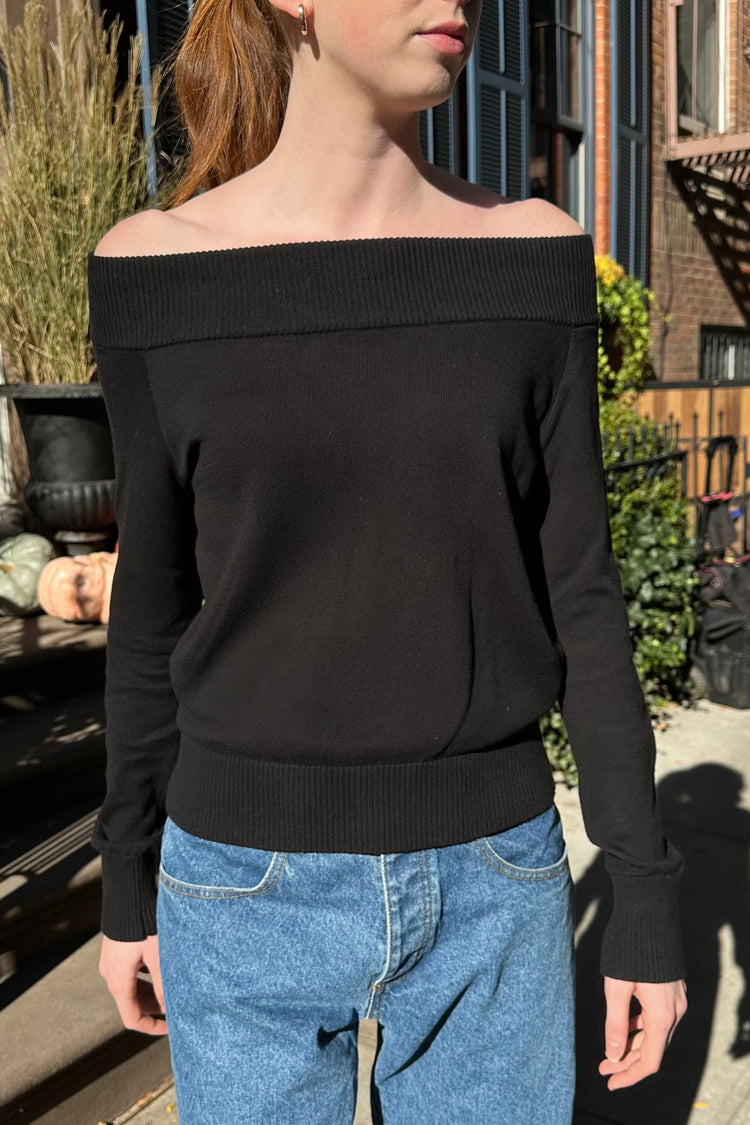 Renata Sweater | Black / S