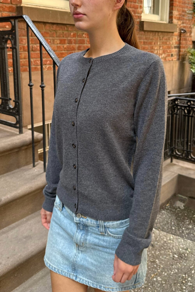 Amelie Cardigan | Charcoal / S/M