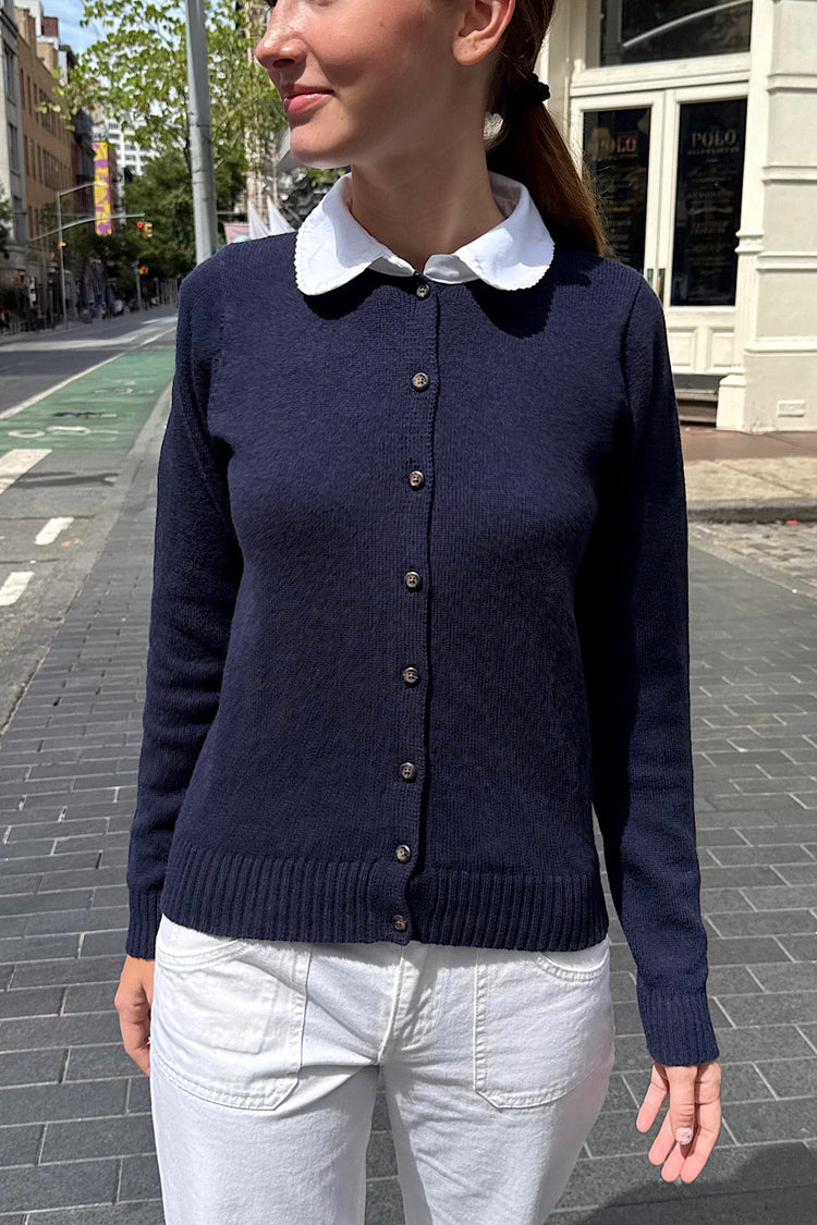 Amalie Cardigan | Navy Blue / XS/S