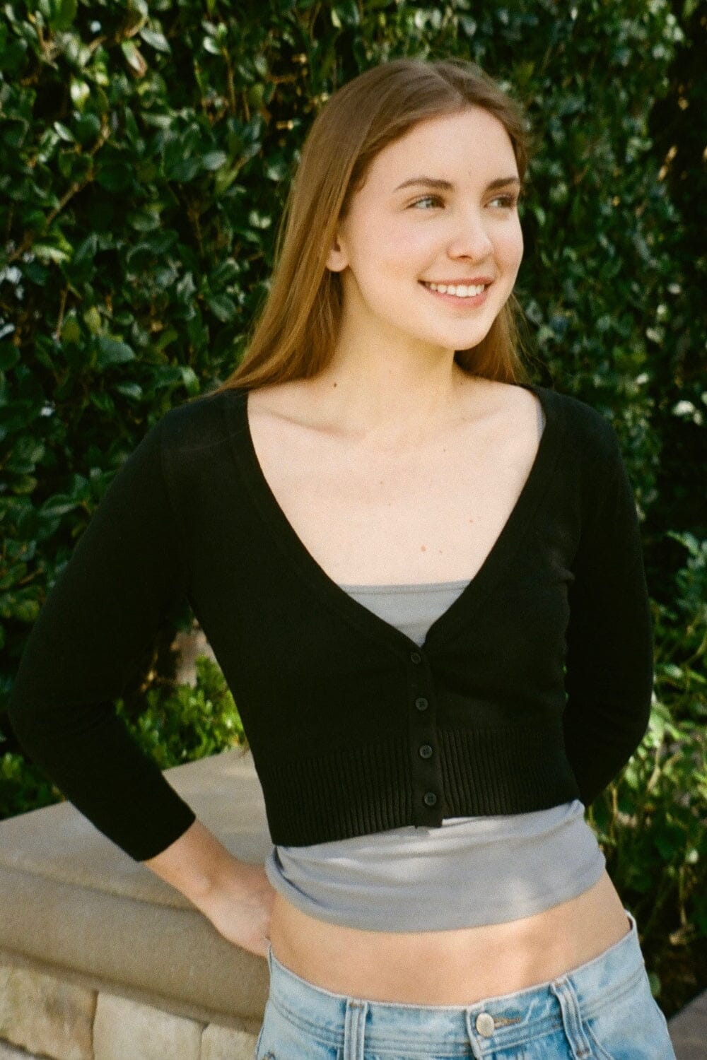 Nilda Cardigan | Black / XS/S