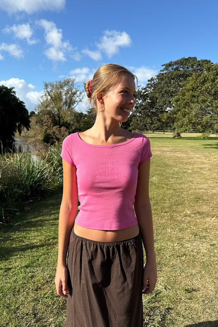 Elodie Top | Fuchsia / XS/S