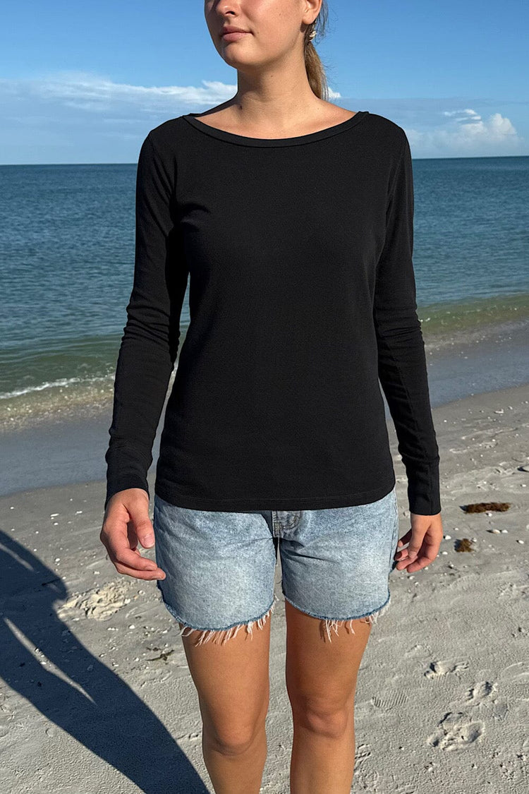 Catalina Top | Black / S