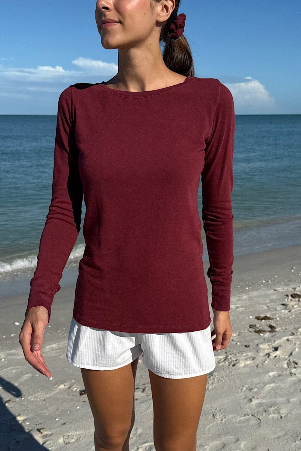 Burgundy / S