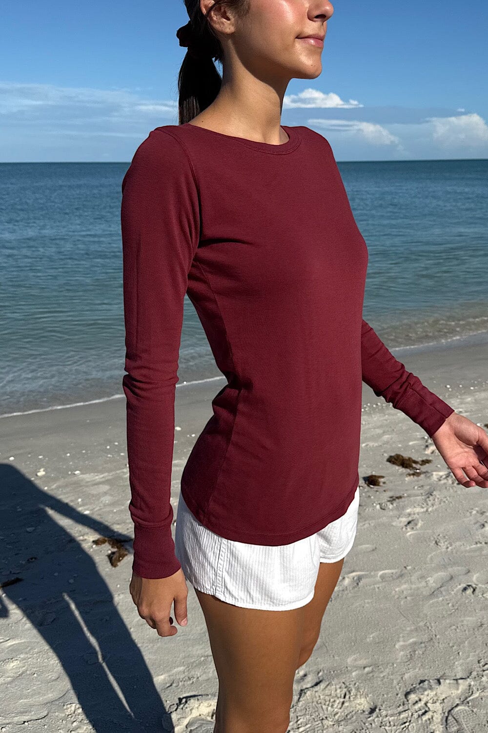 Burgundy / S