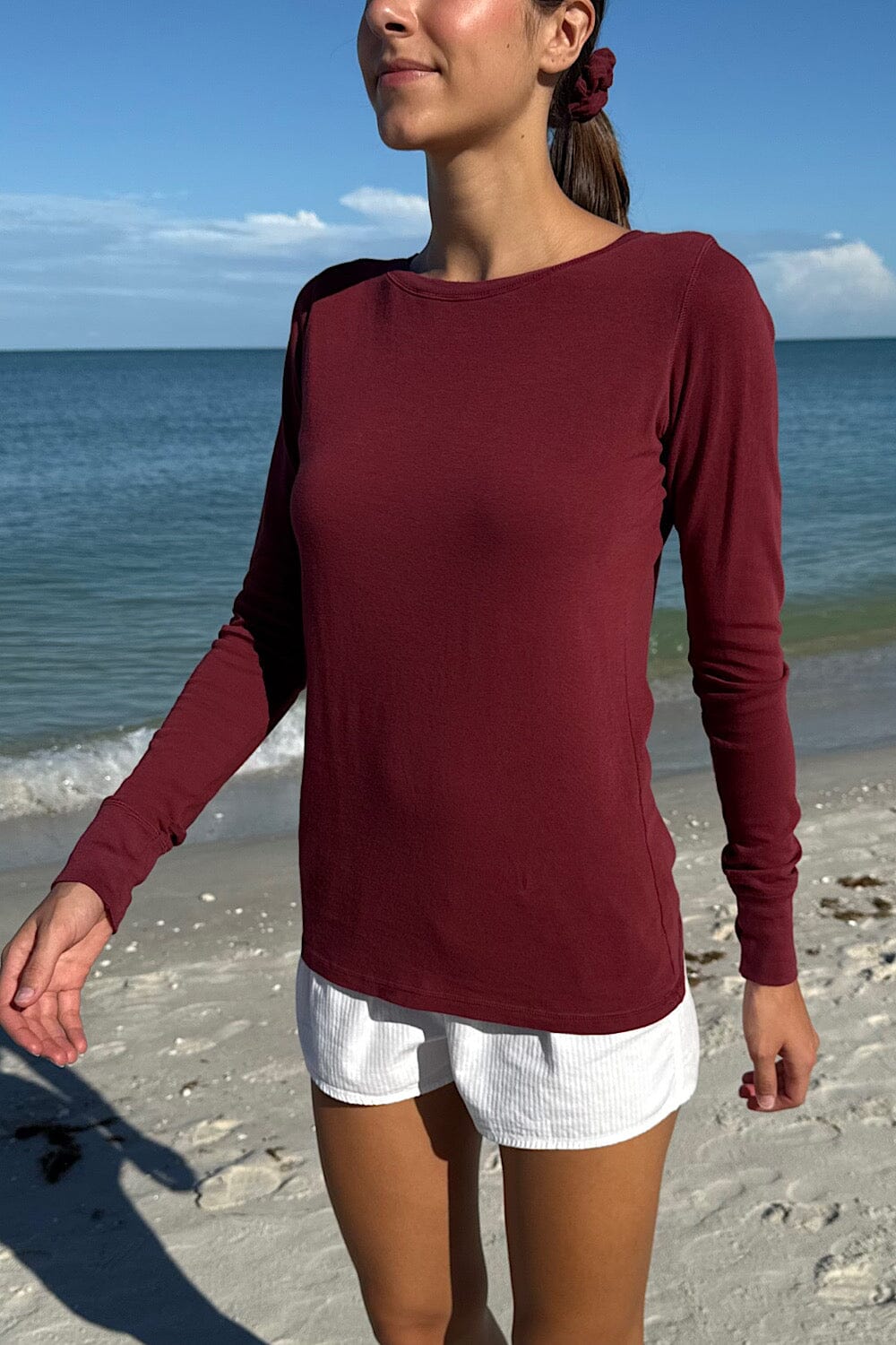 Burgundy / S