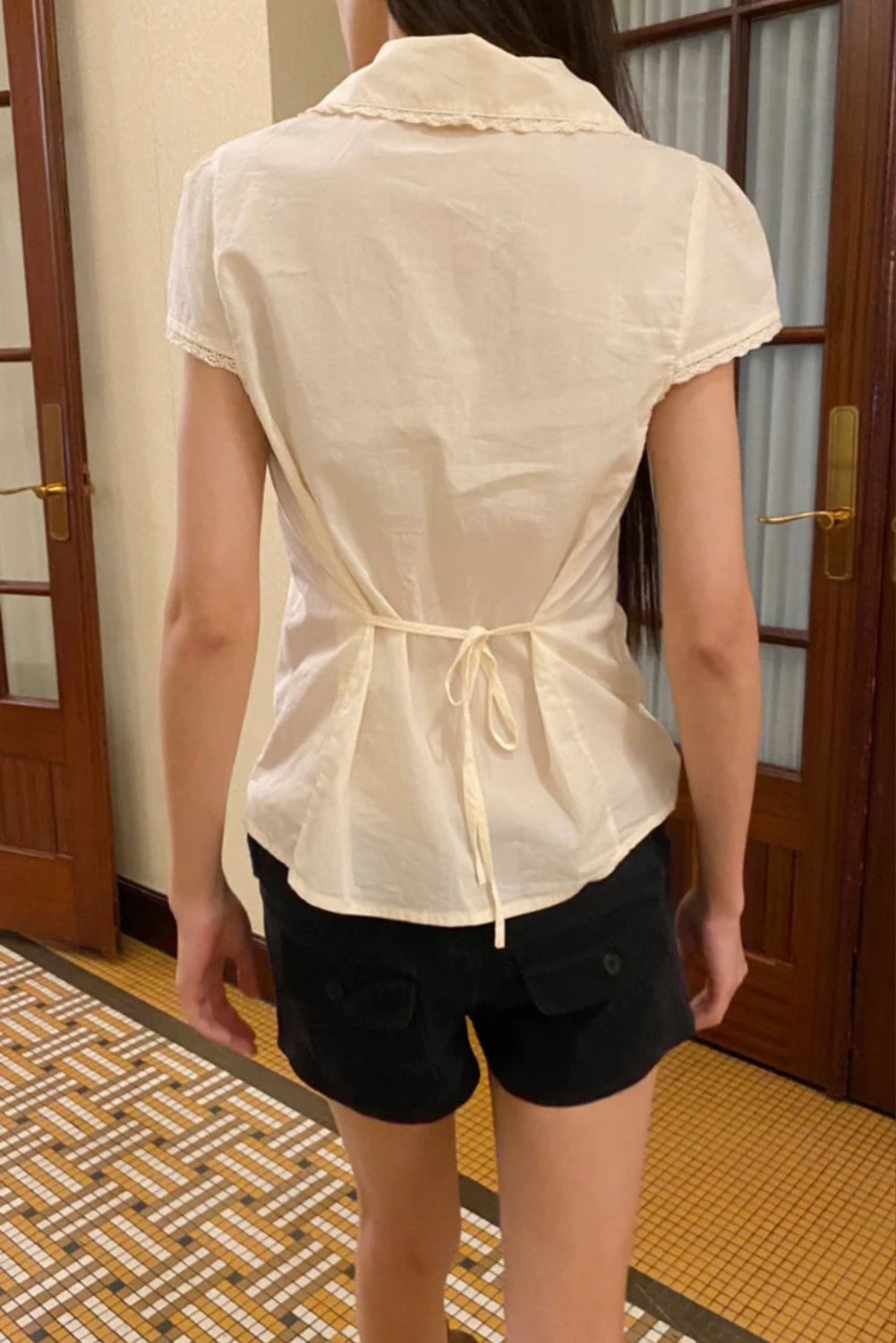 Rue Top | Ivory / XS/S