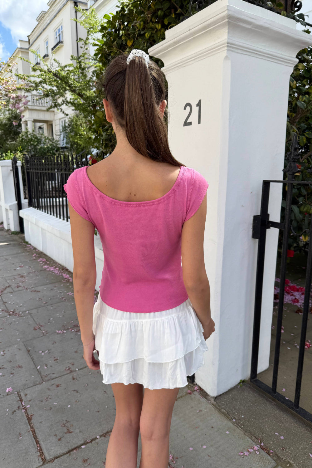 Noa Top | Fuchsia / XS/S