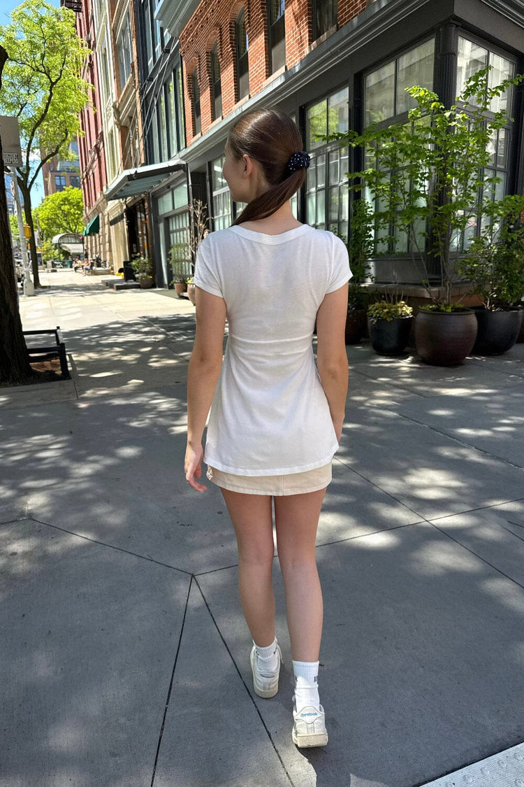Naia Top | White / XS/S