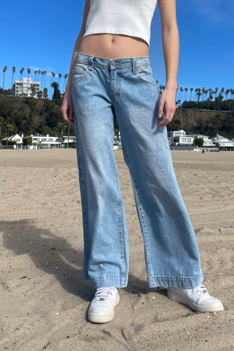 Gracie Jeans | Light Wash Denim / S/M