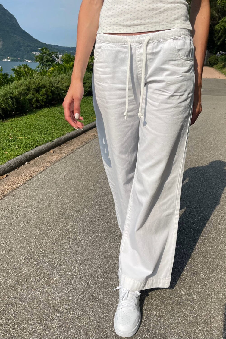 Frankie Pants | White / S/M