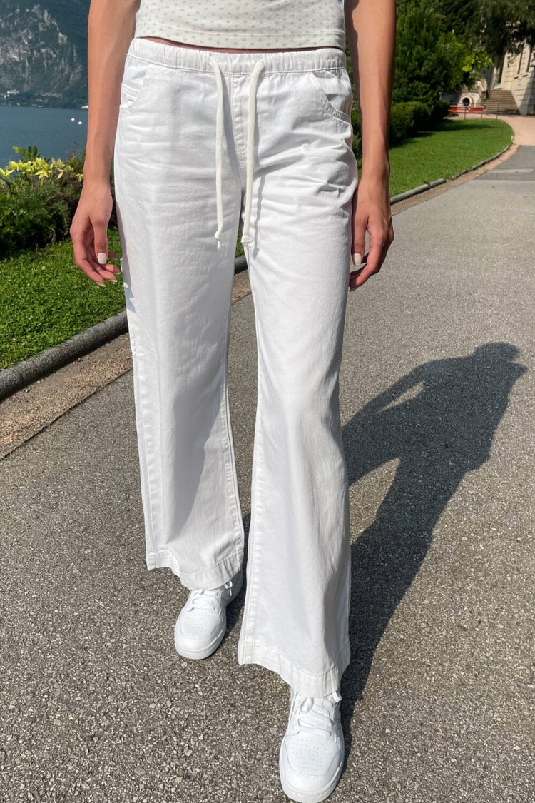 Frankie Pants | White / S/M