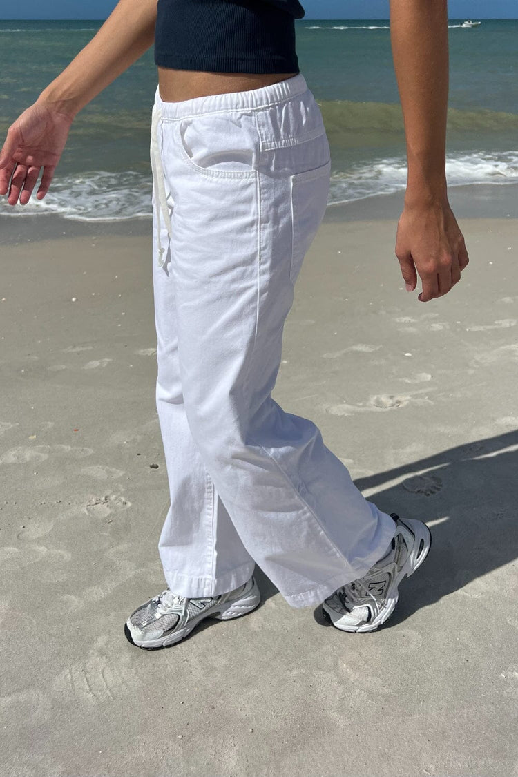 Frankie Pants | White / S/M