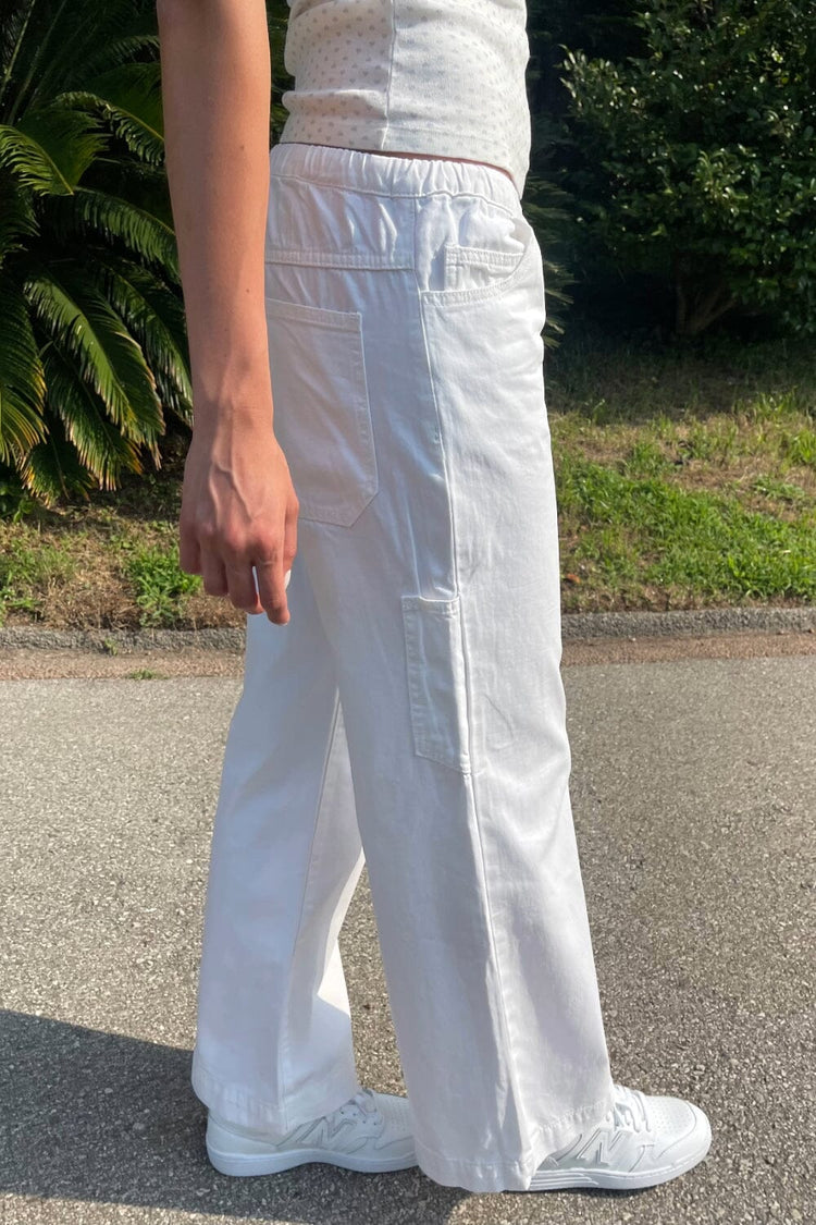 Frankie Pants | White / S/M