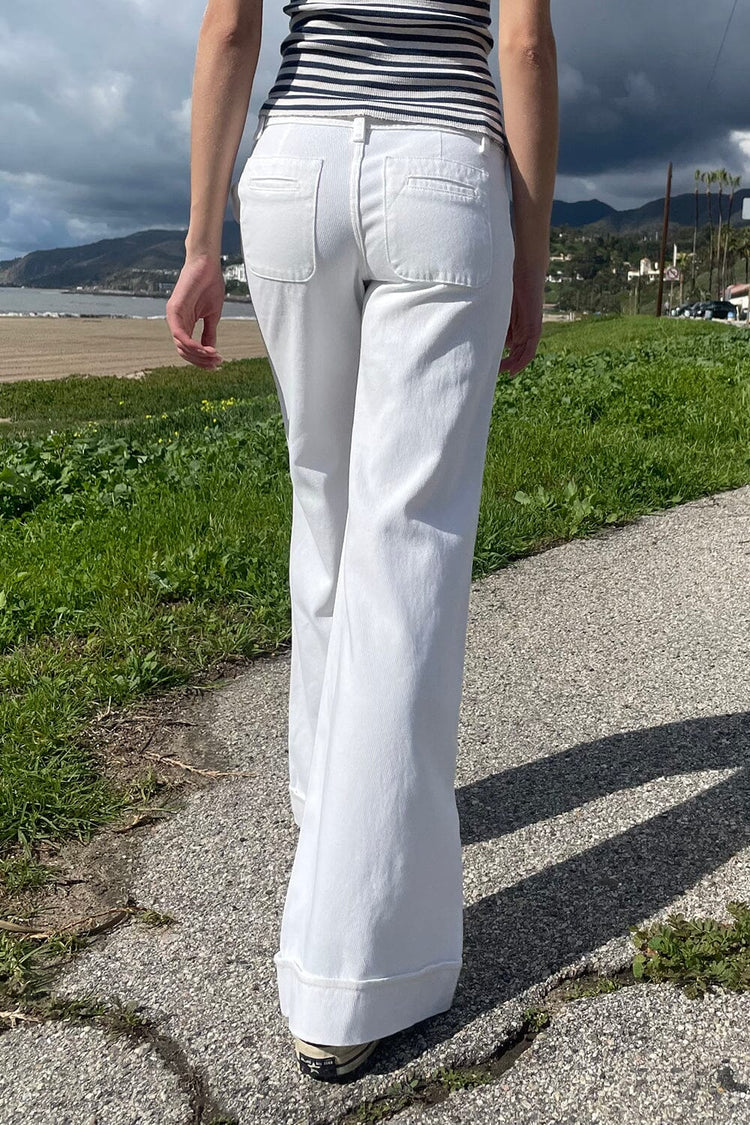 Ashley Pants | Natural White / XS/S