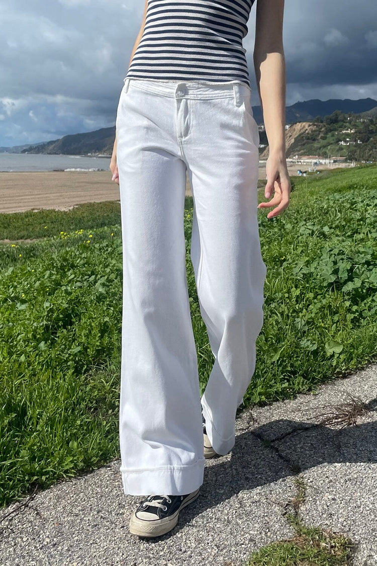 Ashley Pants | Natural White / XS/S