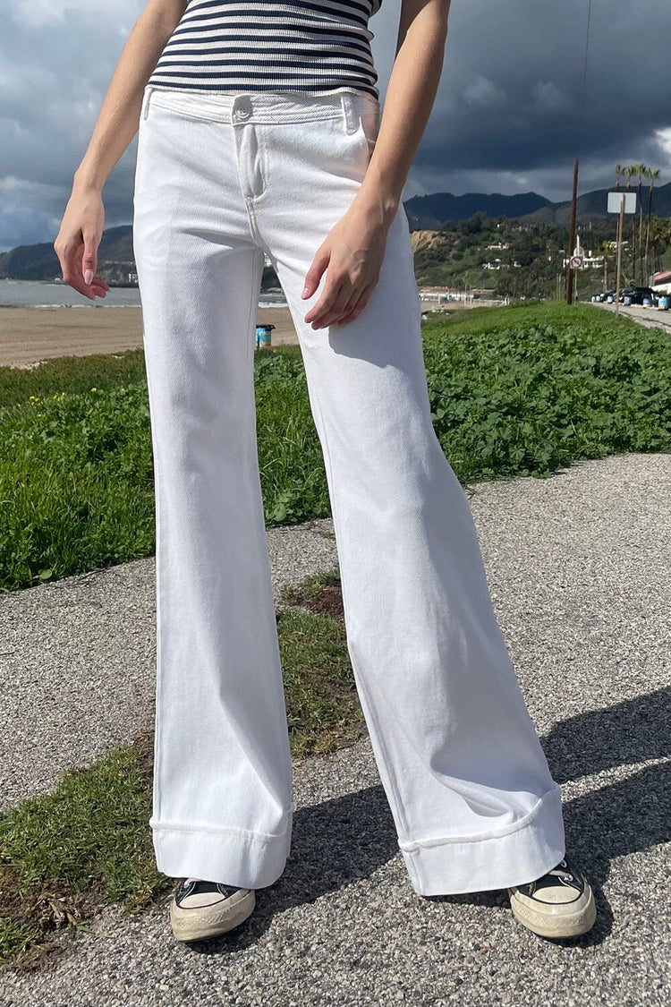 Ashley Pants | Natural White / XS/S