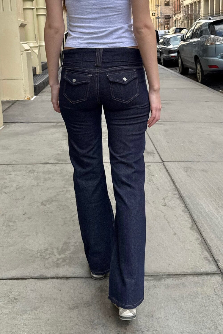 Maisy Jeans | Dark indigo / XS/S