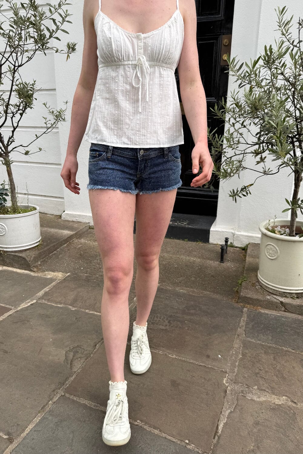 Verana Denim Shorts | Dark Denim / S