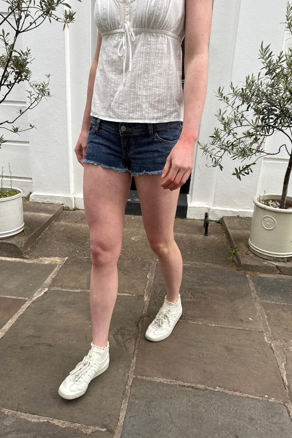 Verana Denim Shorts | Dark Denim / S