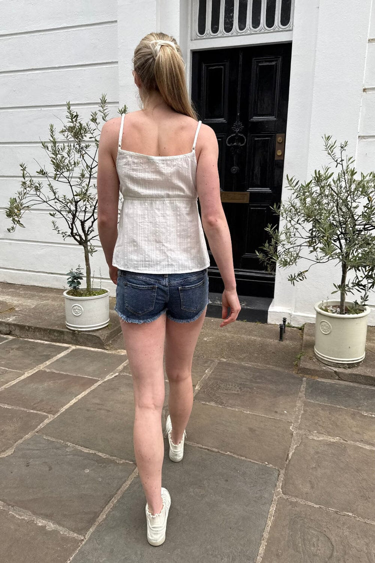 Verana Denim Shorts | Dark Denim / S