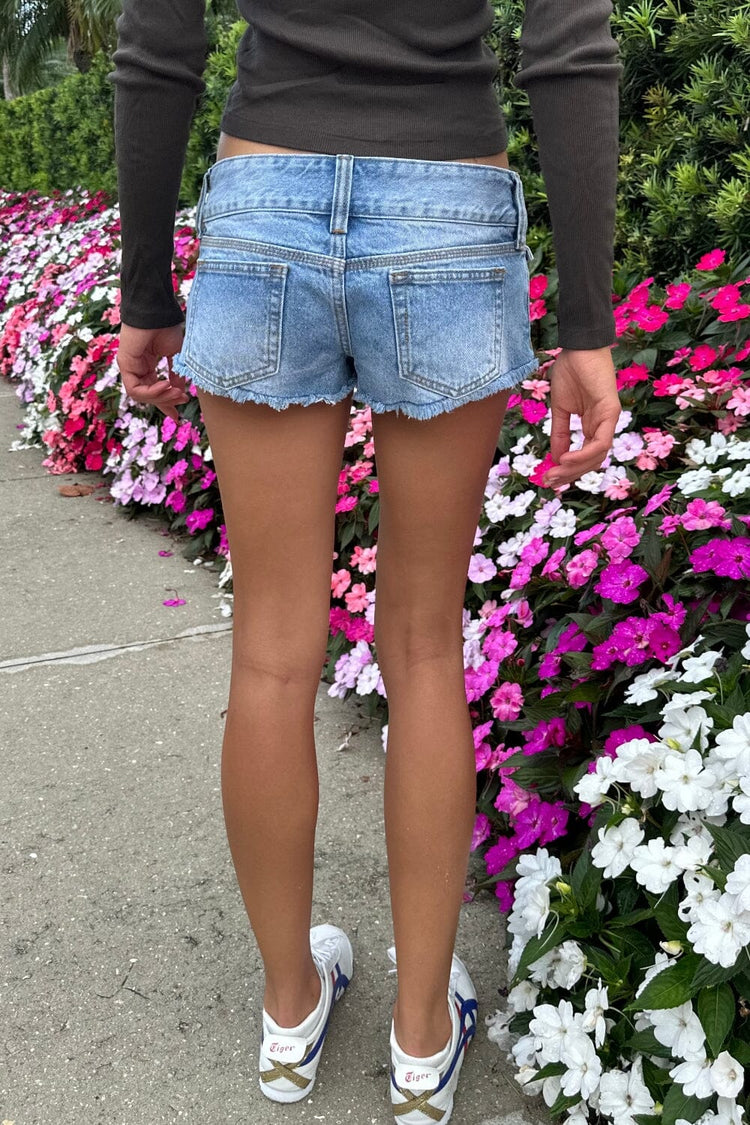 Elsie Denim Shorts | Medium Wash Denim / XS/S