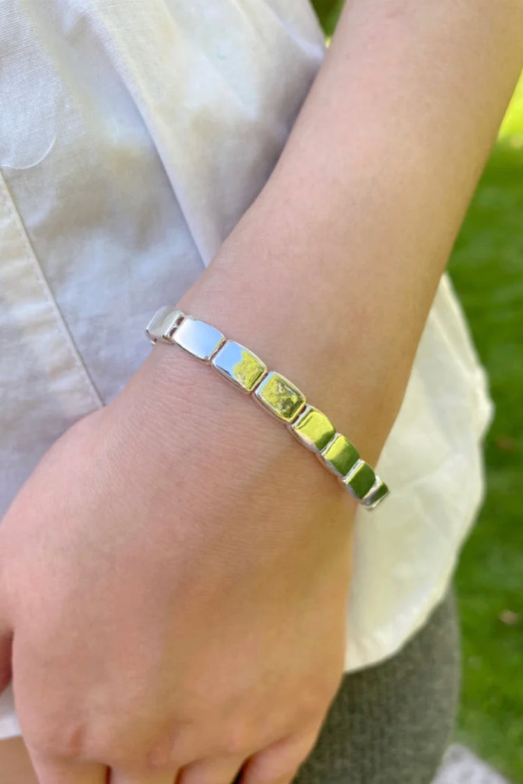 Square Link Bracelet | Square Link Bracelet