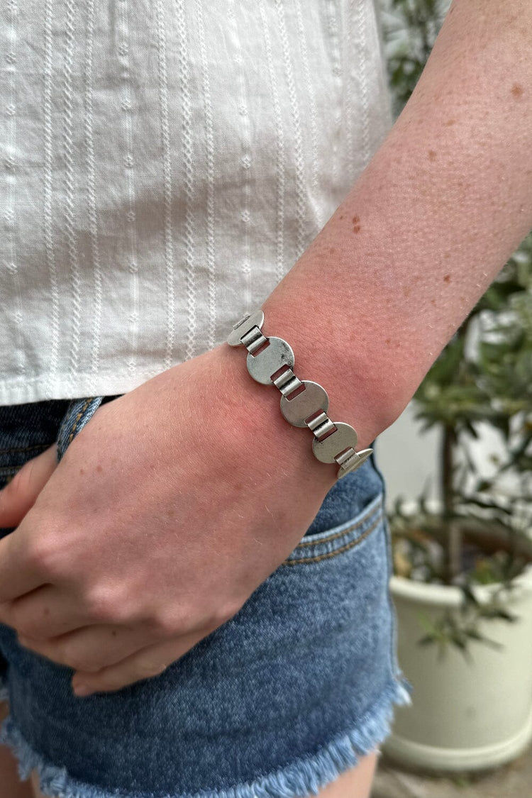 Circle Chain Bracelet | Silver
