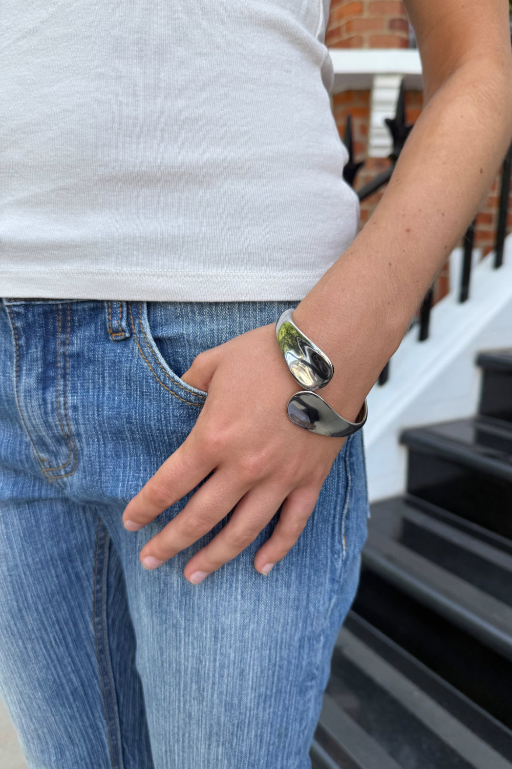 Rigid Bracelet | Silver