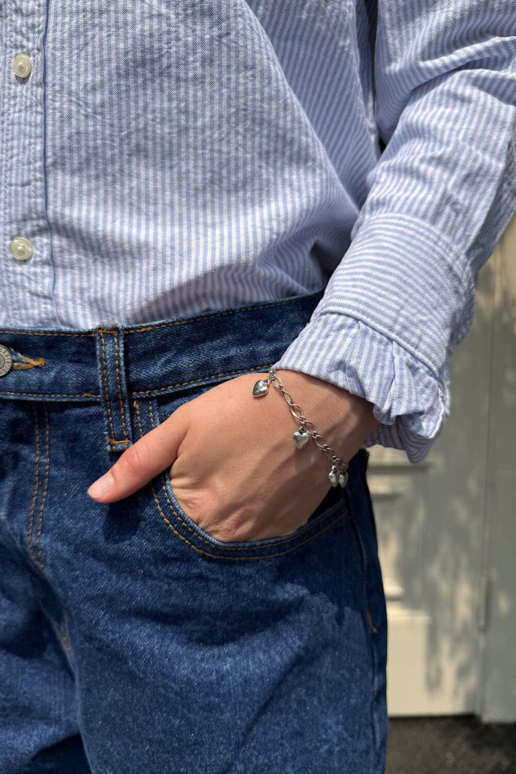 Heart Bracelet | Silver